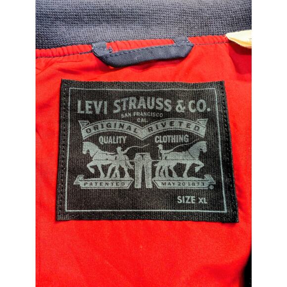 Levi’s Bomber Jacket Navy XL - Picture 4 of 7